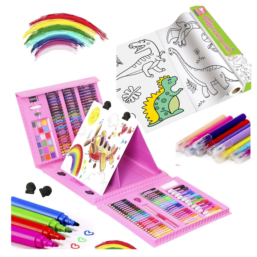 Set De Arte niños Maleta 208 Piezas