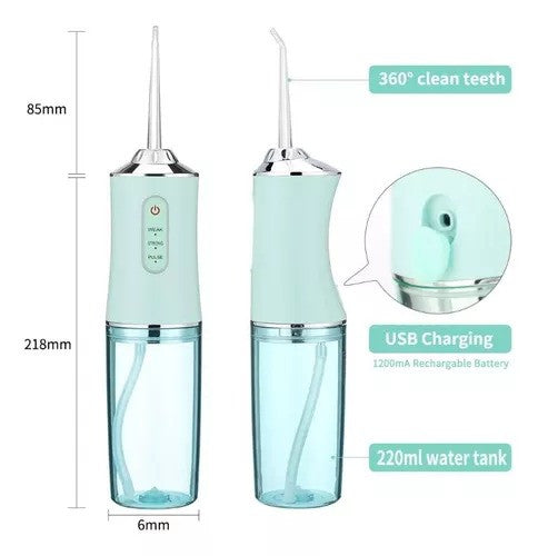 Irrigador Bucal Portátil Limpieza Dental🦷🤩