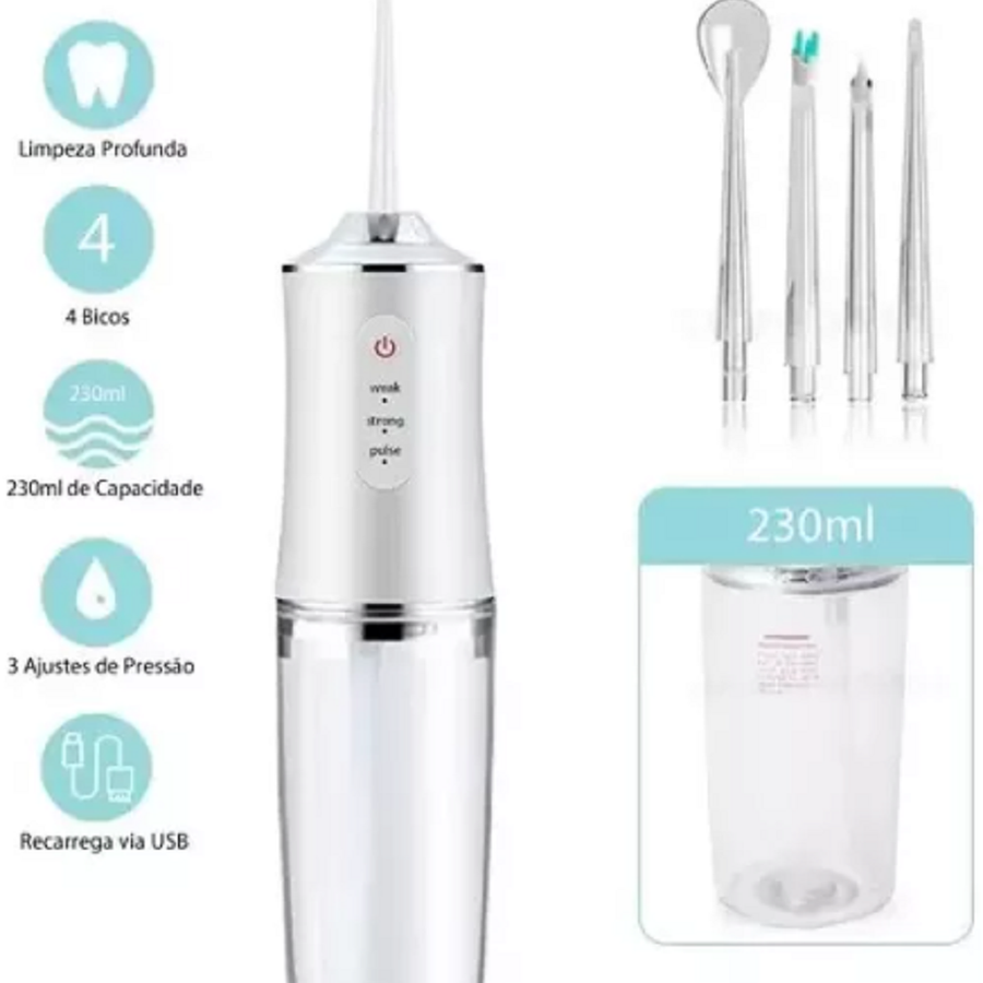 Irrigador Bucal Portátil Limpieza Dental🦷🤩